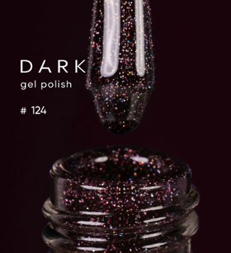 Гель лак Dark 124, 6ml 21125 фото